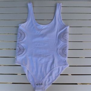 Topshop cut out bodysuit